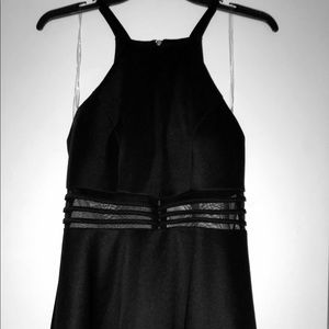 Black homecoming/prom dress